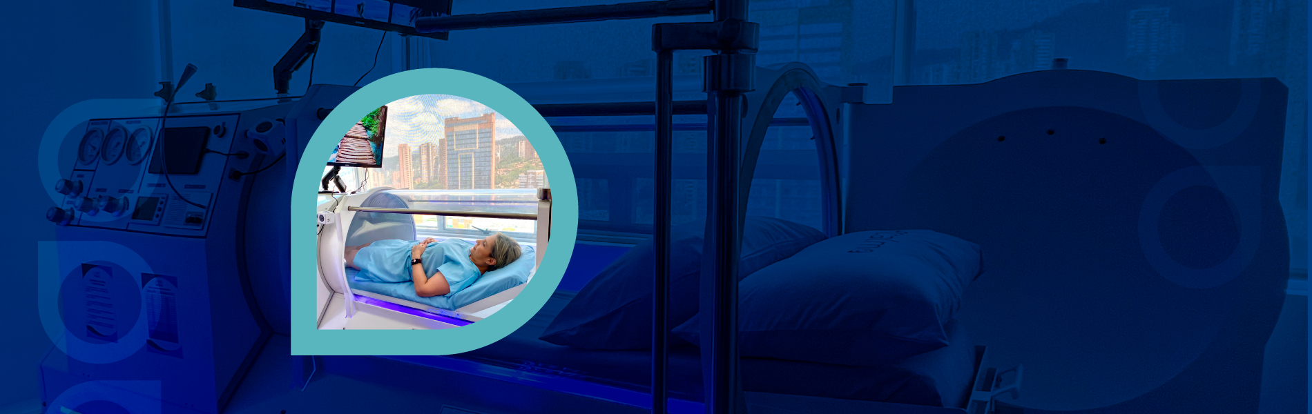 Cámara hiperbárica para oxigenoterapia en Medellín